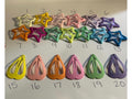 Mix N Match Colorful Metal Star, Apple, Strawberry or Heart Hair Clips | You Pick
