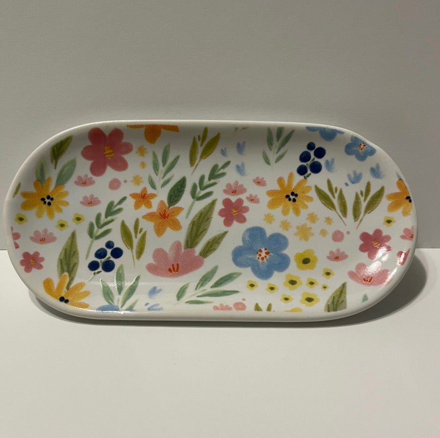 Flowers Magnetic Needle Pins Bowl | Tray | Sewing | Quilting | Cross Stitching | Stitching | Knittin
